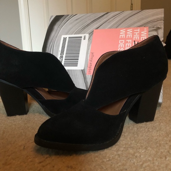 Jeffrey Campbell Shoes - Jeffrey Campbell/Free People cutout booties Size-8